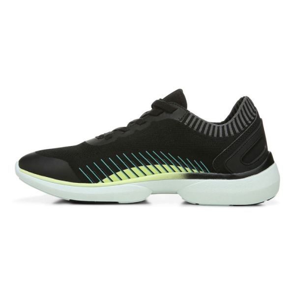 Vionic | Women's Embolden Sneaker - Black Pale Lime