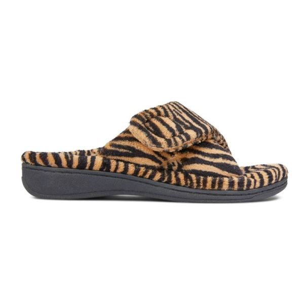 Vionic | Women's Relax Slippers - Natural Tiger