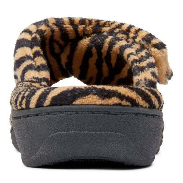 Vionic | Women's Relax Slippers - Natural Tiger