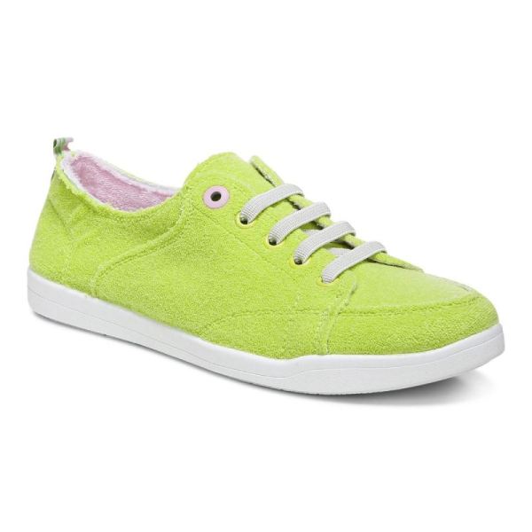 Vionic | Women's Pismo Casual Sneaker - Lime Terry