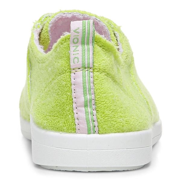 Vionic | Women's Pismo Casual Sneaker - Lime Terry