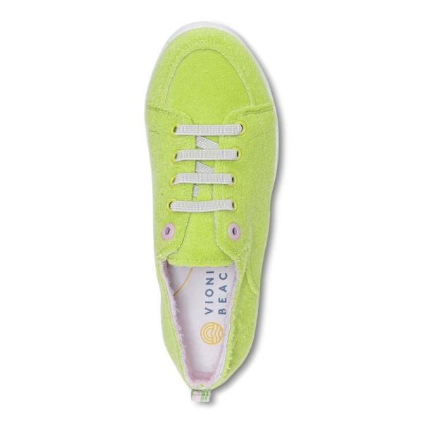 Vionic | Women's Pismo Casual Sneaker - Lime Terry