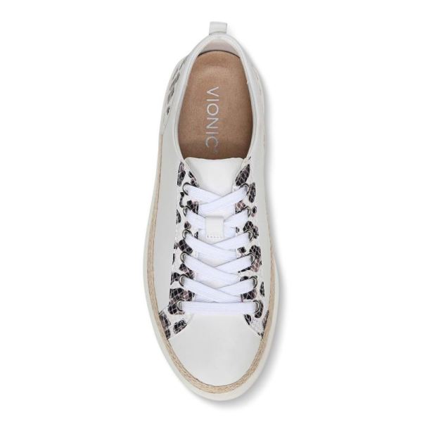 Vionic | Women's Winny Sneaker - White Leopard