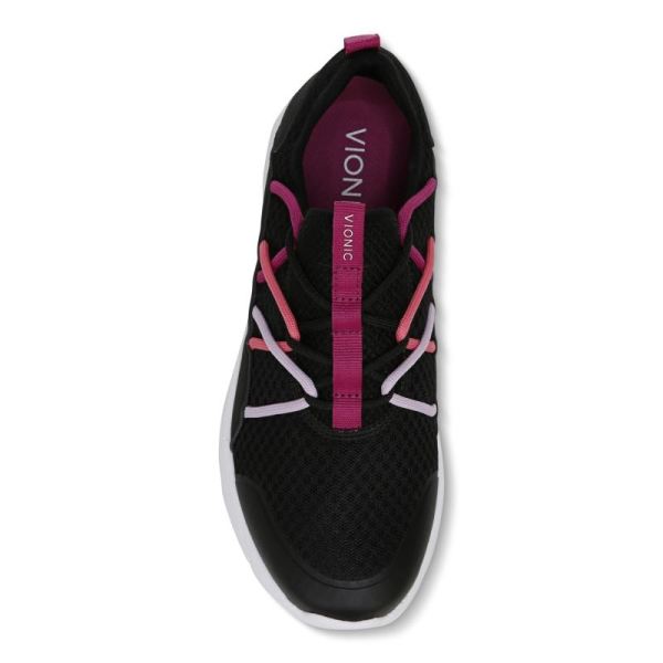 Vionic | Women's Zeliya Lace Up Sneaker - Black