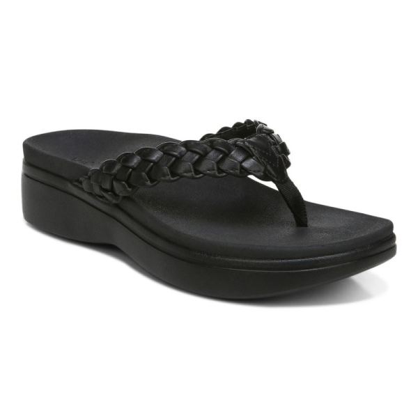 Vionic | Women's Kenji Platform Sandal - Black