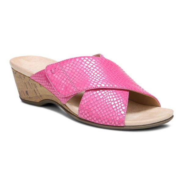 Vionic | Women's Leticia Wedge Sandal - Love Potion