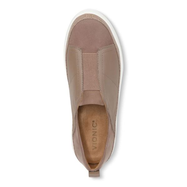 Vionic | Women's Zinah Slip on Sneaker - Brownie