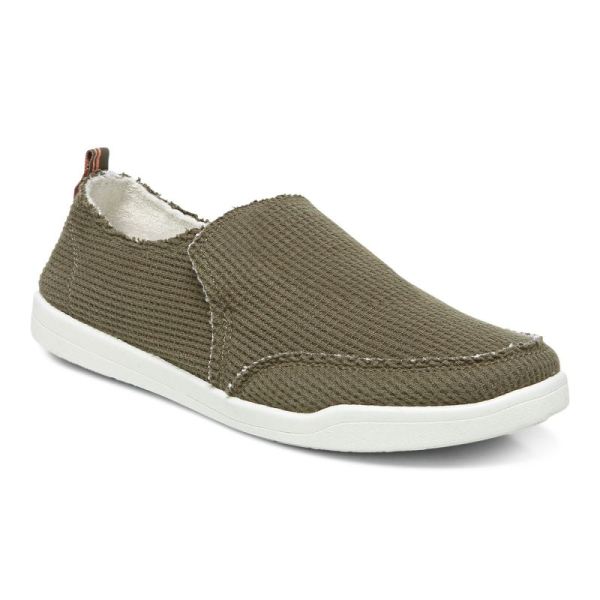 Vionic | Women's Malibu Slip On - Olive Knit