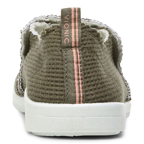 Vionic | Women's Malibu Slip On - Olive Knit