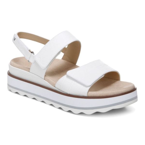 Vionic | Women's Brielle Flatform Sandal - White