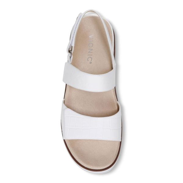 Vionic | Women's Brielle Flatform Sandal - White