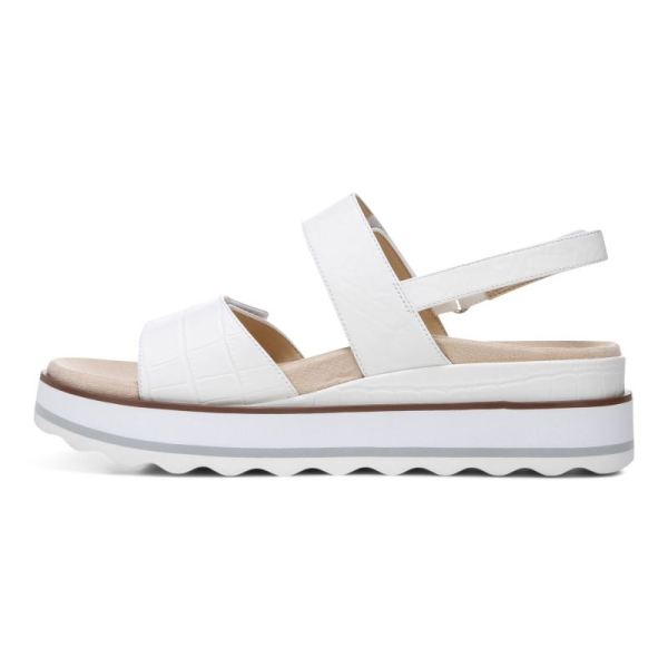 Vionic | Women's Brielle Flatform Sandal - White