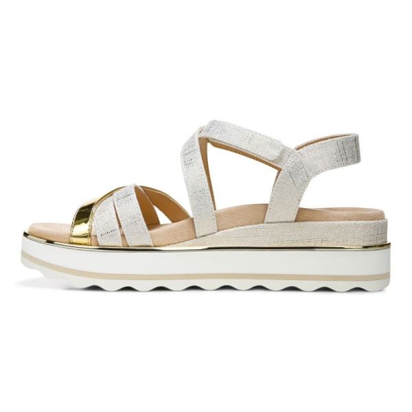 Vionic | Women's Kellyn Flatform Sandal - Marshmallow