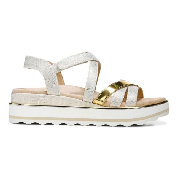 Vionic | Women's Kellyn Flatform Sandal - Marshmallow