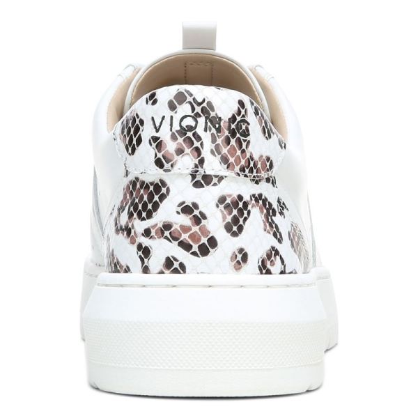 Vionic | Women's Simasa Sneaker - White Leopard