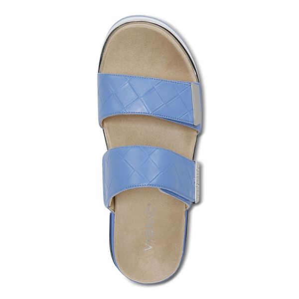 Vionic | Women's Brandie Woven Strap Sandal - Azure Woven