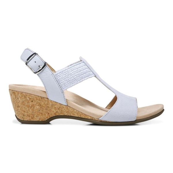 Vionic | Women's Kaytie Wedge Sandal - Blue Haze