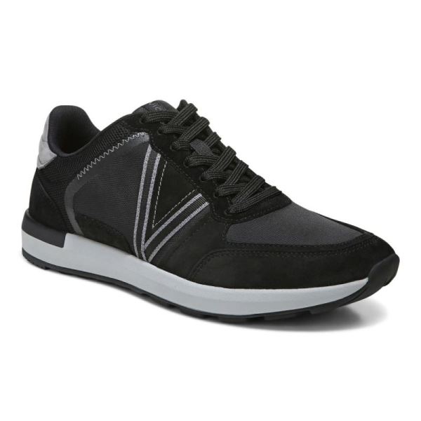 Vionic | Men's Bradey Sneaker - Black Charcoal