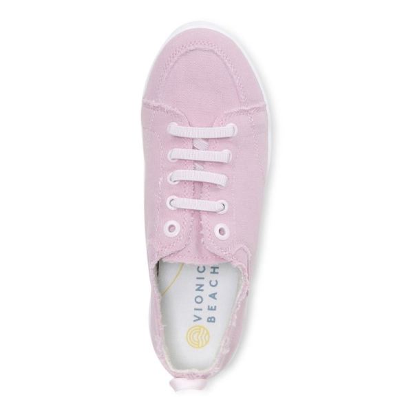 Vionic | Women's Pismo Casual Sneaker - Cameo Pink Canvas