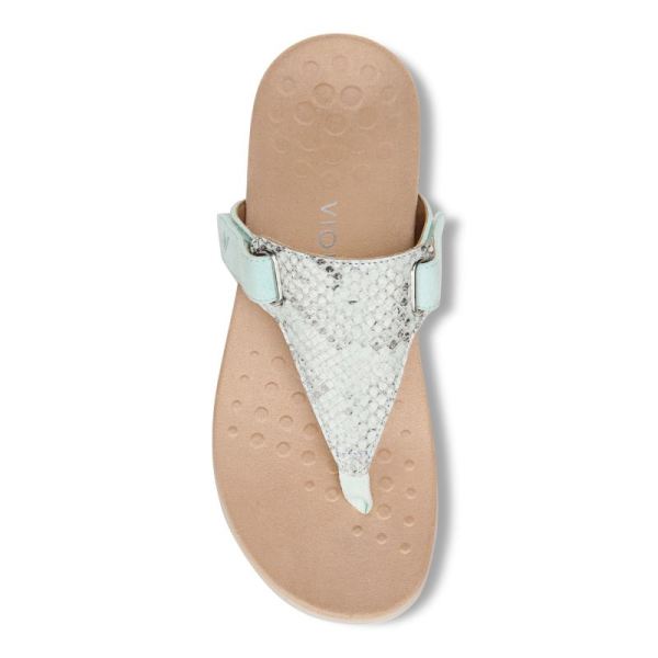 Vionic | Women's Wanda T-Strap Sandal - Seafoam