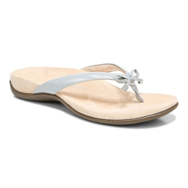 Vionic | Women's Bella Toe Post Sandal - Light Grey