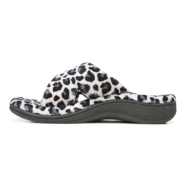 Vionic | Women's Relax Slippers - Cream Leopard