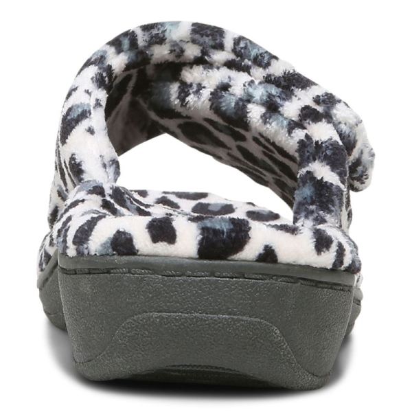 Vionic | Women's Relax Slippers - Cream Leopard