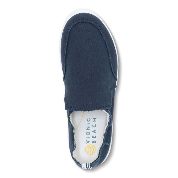 Vionic | Women's Malibu Slip On - Navy Canvas