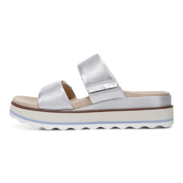 Vionic | Women's Brandie Flatform Sandal - Silver