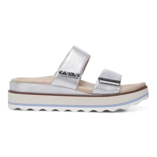 Vionic | Women's Brandie Flatform Sandal - Silver