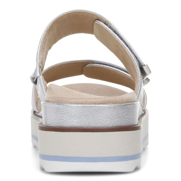 Vionic | Women's Brandie Flatform Sandal - Silver