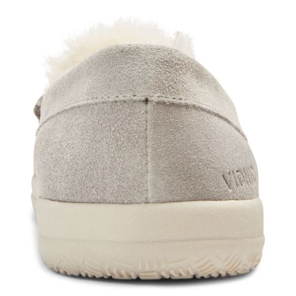 Vionic | Women's Lynez Slipper - Light Grey Suede