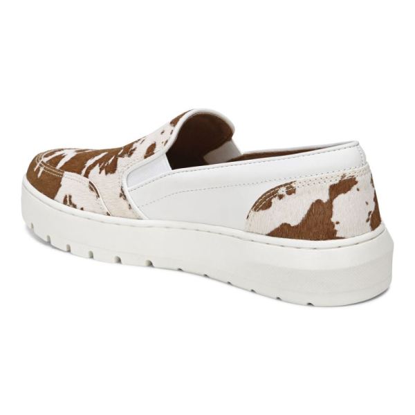 Vionic | Women's Dinora Slip On - Brown Cow Print