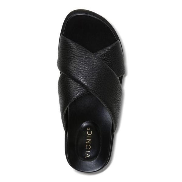 Vionic | Women's Vesta Flatform Lug Sandal - Black