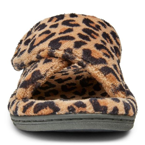 Vionic | Women's Relax Slippers - Natural Leopard