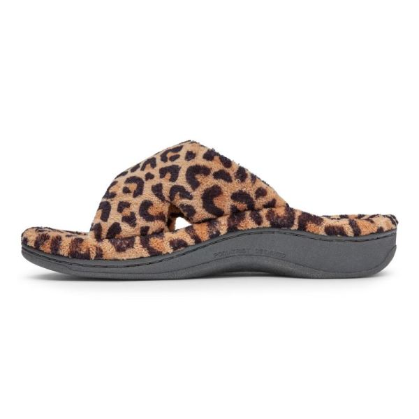 Vionic | Women's Relax Slippers - Natural Leopard