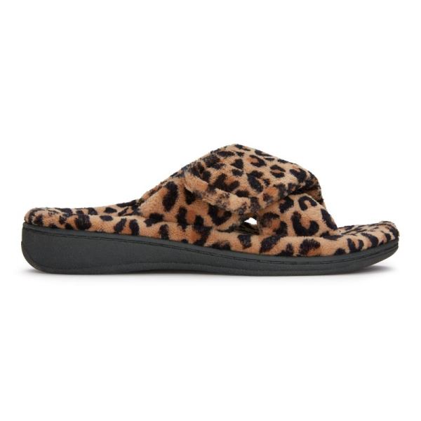 Vionic | Women's Relax Slippers - Natural Leopard