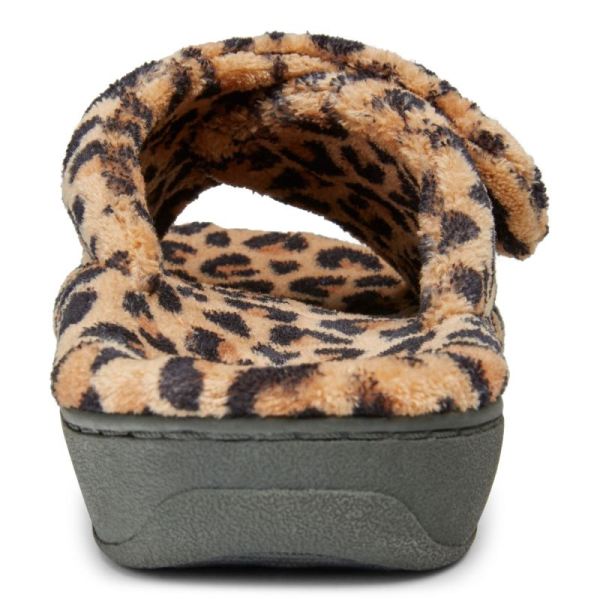 Vionic | Women's Relax Slippers - Natural Leopard