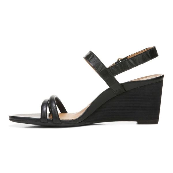 Vionic | Women's Emmy Wedge Sandal - Black