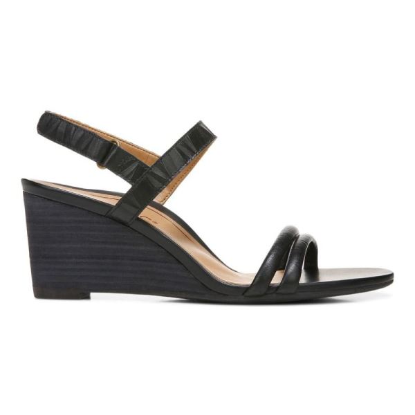 Vionic | Women's Emmy Wedge Sandal - Black