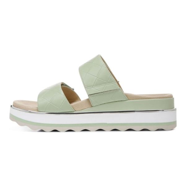 Vionic | Women's Brandie Woven Strap Sandal - Celery Woven