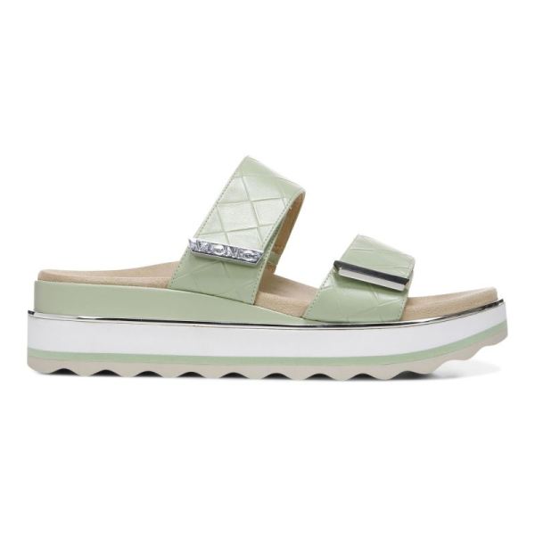 Vionic | Women's Brandie Woven Strap Sandal - Celery Woven