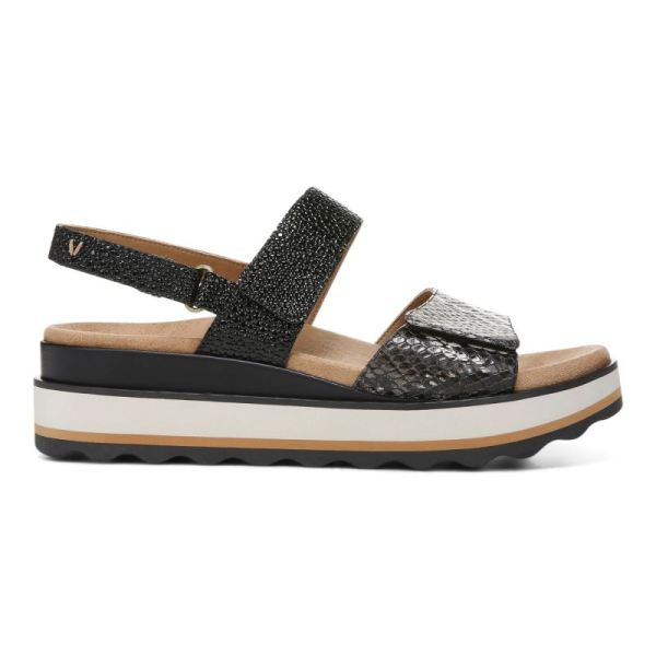 Vionic | Women's Brielle Flatform Sandal - Black