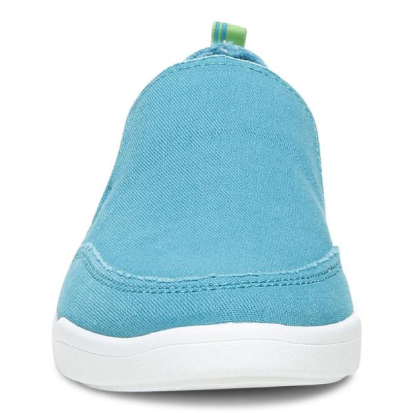 Vionic | Women's Malibu Slip On - Lake Blue Canvas