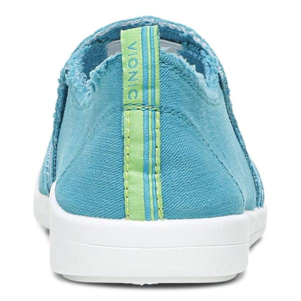 Vionic | Women's Malibu Slip On - Lake Blue Canvas