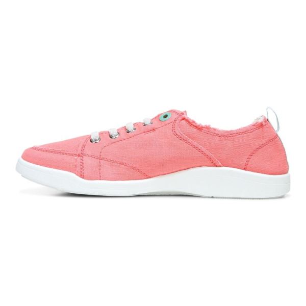 Vionic | Women's Pismo Casual Sneaker - Sea Coral Canvas