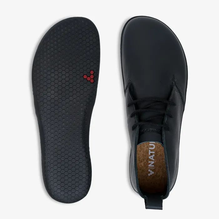 VIVOBAREFOOT | MEN'S GOBI III-BLACK LEATHER