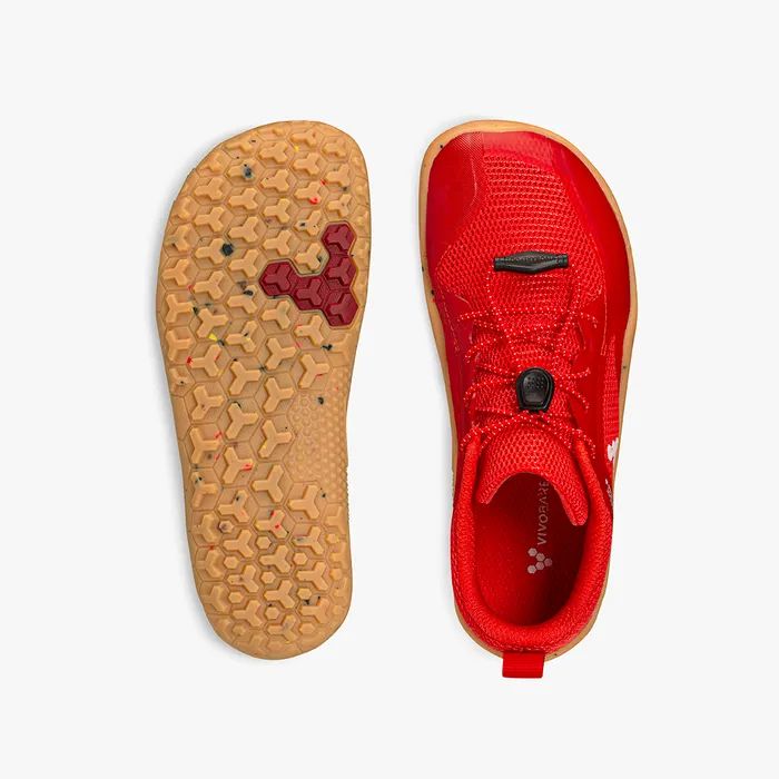 VIVOBAREFOOT | KIDS PRIMUS TRAIL II FG KIDS-FIERY CORAL