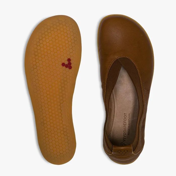 VIVOBAREFOOT | WOMEN'S OPANKA BALLERINA-TAN