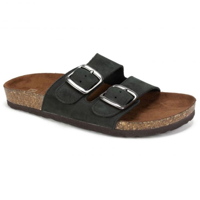 White Mountain | Women's Helga Footbeds Sandal-Black